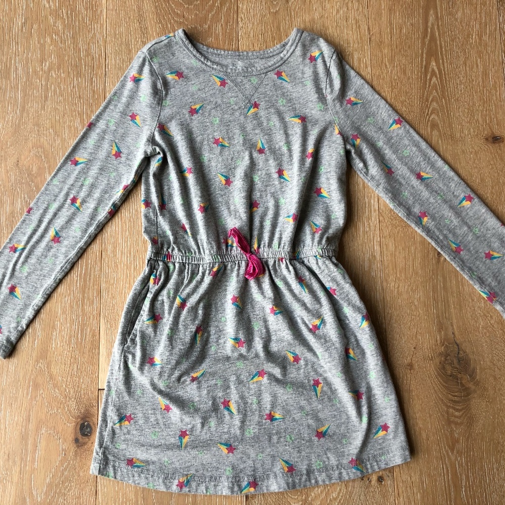 Lands End Jersey Shooting Stars Dress